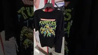TEENAGE MUTANT NINJA TURTLES BLACK T-SHIRT $6.99 - TMNT NICKELODEON FASHION FUN