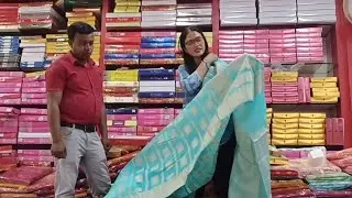 Visiting H.R. Silk Creation in Upper Bazar, Ranchi | Trendy Sarees | Lehengas | The Fashion Blogger
