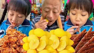 Video đồ ăn vặt Trung Quốc trên Tik Tok丨Những món ăn vặt mà hồi nhỏ mẹ không cho ănEP492