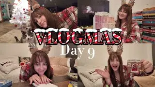 DM Haul, Café Reading 📖 Dates, Cozy Crafts & Cat 🐈 Cameos | Vlogmas 🎄 Day 9