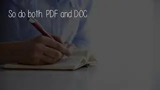 Should I Submit My Resume And Cover Letters In Pdf Or Doc Format?