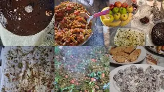 طريقة السبانخ ورز وفصوليا خضراء مع أحلى طاولةمن تحت دياتي  الحلويات والفواكه بمجئ أصدقاءنا لعندي 