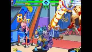 X-men vs SF - Dhalsim Combo
