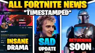 Complete Fortnite News Recap | SypherPK vs Geerzy Drama - Ninja&rsquo;s Life Changes - Star Wars Update