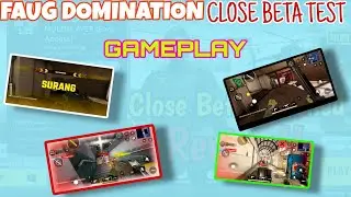 FAUG Close Beta Gameplay || SURANG Map