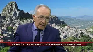 CALTABELLOTTA  RIAPERTO ALLE VISITE TURISTICHE IL CASTELLO LUNA