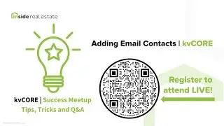 Adding Email Contacts to kvCORE