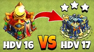 Ce joueur HDV16 détruit TOUTES mes bases HDV17 max... Incroyable !