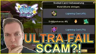 Flyff Universe - 99x Lightning 7% Card Crafting! ULTRA FAIL und SCAM? Achterbahnfahrt der Emotionen