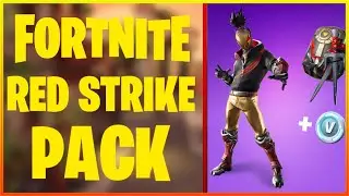 The new RED STRIKE PACK in FORTNITE..