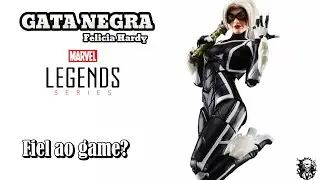 GATA NEGRA (Homem-Aranha 2 PS5) Marvel Legends &ndash; Action Figure Review Completo!