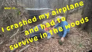 Plane Emergency : Pilot Survival Challenge in the wilderness.