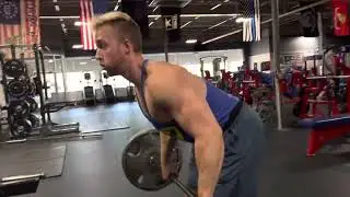 OLD SCHOOL BODYBUILDING ROWS FOR A HUGE BACK-NICK PETERS