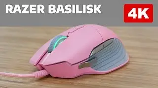 RAZER BASILISK MI&Scaron; Quartz Pink / UNBOXING 4K