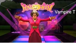 Scary Teacher 3d| Vampire T level full gameplay