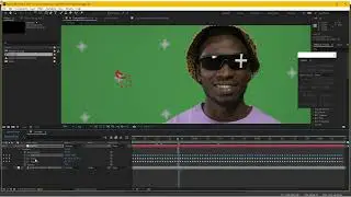 Tutorial xử lý phông xanh có dán markers - Green screen keying và tracking trong After Effects