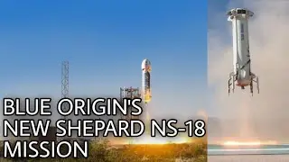 Blue origin's New Shepard NS-18 (Launch)