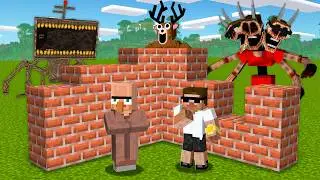 Build to Survive the Famous Monsters in Minecraft..
