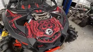 AMR Racing Wrap Install On My 2022 Can Am Maverick X3 XMR Turbo RR Max