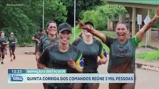 Anima&ccedil;&atilde;o e obst&aacute;culos: quinta corrida dos comandos re&uacute;ne 3 mil pessoas