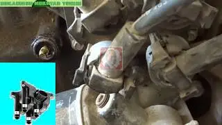 ترتيب كوابل بين الشمعات و البوبينة ford  + تنضيف كربرتور فورد فيستا@mecaniquemoktartunsie