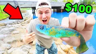 Custom Making $100 Big SWIMBAIT And IT WORKS!