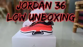JORDAN 36 LOW UNBOXING #jordan #unboxing #jordan36 #jordanlow #jordanshoes #jordanseries #nikeshoes