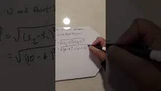Math Word Problems Pt. 11 (Distance between two points)
