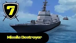 NCSIST - Guided Missile Destroyer Concept (Combat Simulation)
