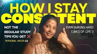 How to study consistently without Distractions & Burnout #studytechniques 