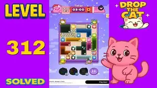 Drop The Cat &ndash; Level 312 | Fast & Clean Solution