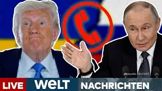 UKRAINE-KRIEG: Nach Telefonat! Putin verrät es zuerst! So lief das Gespräch mit Donald Trump! | LIVE