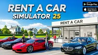 💥 My New Car Rental Business 😱 Rent A Car Simulator Mobile 🚗