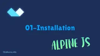 Alpine JS  - 01 Installation