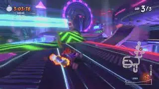 Crash Team Racing Nitro-Fueled | Developer Time Trials | Electron Avenue 3:08:55 | PS5 Pro