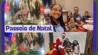 LEVAMOS AS CRIANÇAS PARA VER AS LUZES DE NATAL + NOITE DA PIZZA! 🍕
