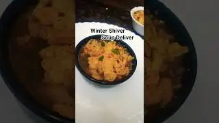 #Winter lo Chill  ☃️ Mushroom Soup Magic Drill 🥁 #shorts #youtubeshorts