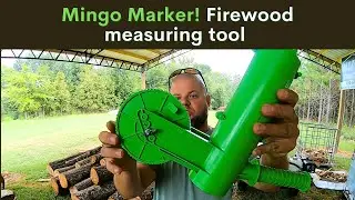 Mingo Firewood Marker Review! Firewood measuring tool
