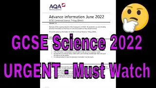 How to get better grades-GCSE 2022 AQA Combined Trilogy ➡️ Chemistry part 2/3 #gcse #student #school