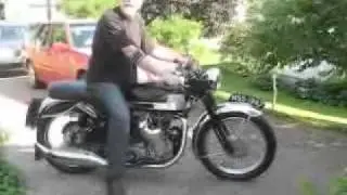 Starting a Velocette