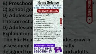 UGC NET Home Science I Net Qualified Faculty I Online Class Available #homescience #shorts #ugcnet