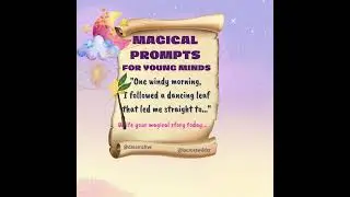 Dream2Live&reg; Magical Prompts for Young Minds (Dancing Leaf)