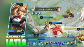 layla gameplay 2022 !! mobile legends !! pro gamer hustler