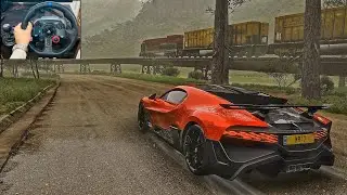 1600HP Bugatti Divo Monster Build | Forza Horizon 5 Logitech G29 Steering Wheel Gameplay [4K HDR]
