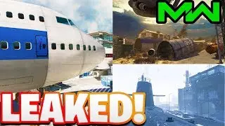 *LEAKED* FREE Modern Warfare DLC Maps! Sub Base, Crash, Terminal + MORE!