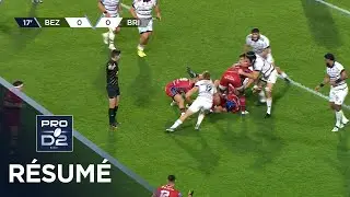 PRO D2 Saison 2025-2026 J11 - R&eacute;sum&eacute; AS B&eacute;ziers H&eacute;rault - CA Brive