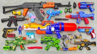 Tembak Plastik Nerfgun Seperti * Watergun, Soft Bullet, Sniper, Ak47, M16, Machine Gun, Nerf 295