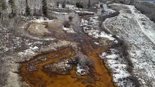 Peguis First Nation - Drone Footage - April 6 3:00 p.m.