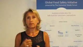 GFSI's Veronique Discours-Buhot congratulates UNIDO on its 50th Anniversary.