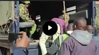 LIVE SCENES AT NAIROBI CBD. POLICE VS ANTI-RUTO PROTESTERS.